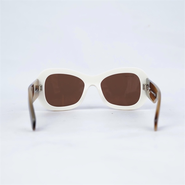 Kính Off White trắng ngà mắt đen OERI059 0264 (54-19-145) KG+