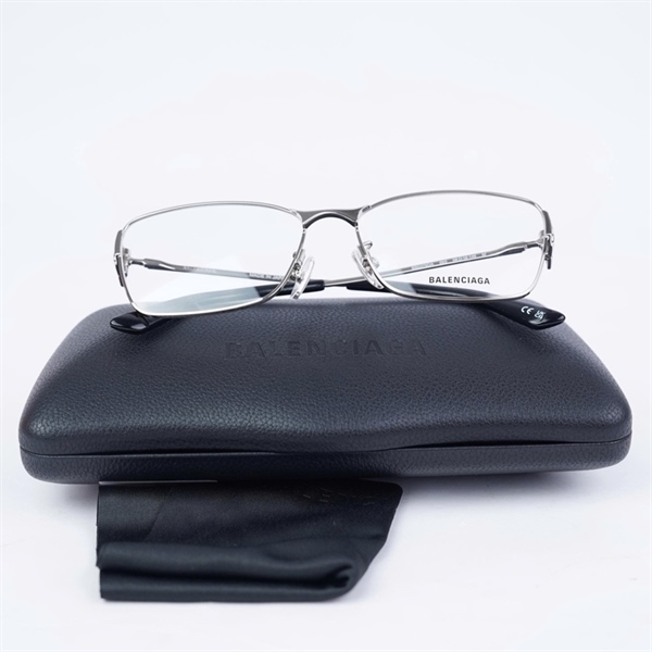 Kính Balenciaga gọng bạc BB0375OA 003 (58-16-145) KG+