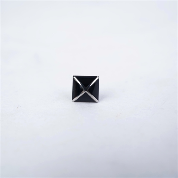 Bông tai Hermes OX đen KG+