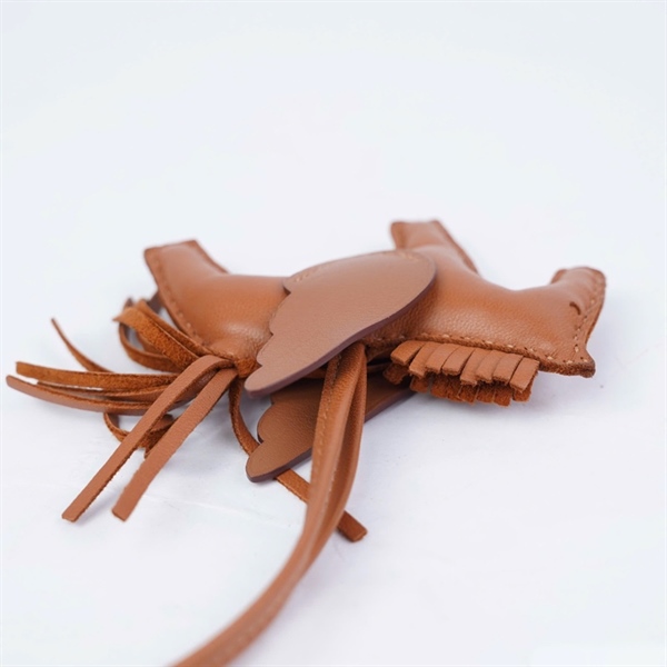 Charm Hermes ngựa nâu (A-T) KG+