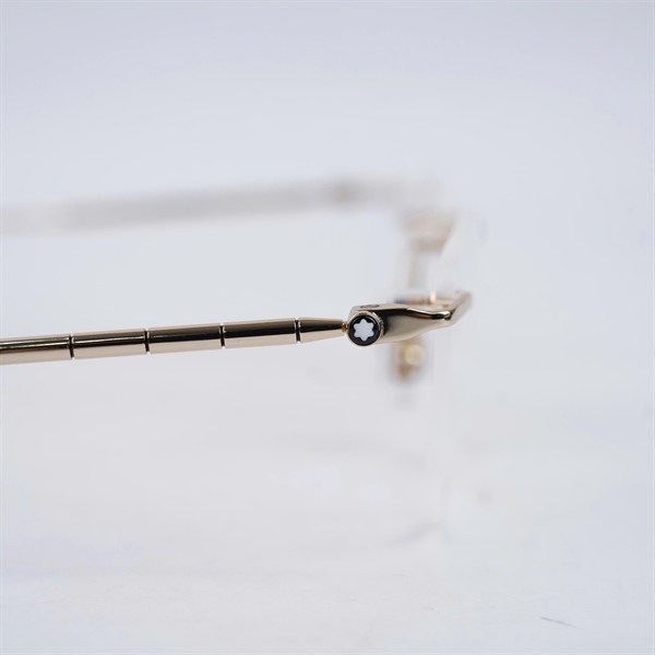 Kính Montblanc gọng vàng MB0215O 001 (55-20-145) KG+