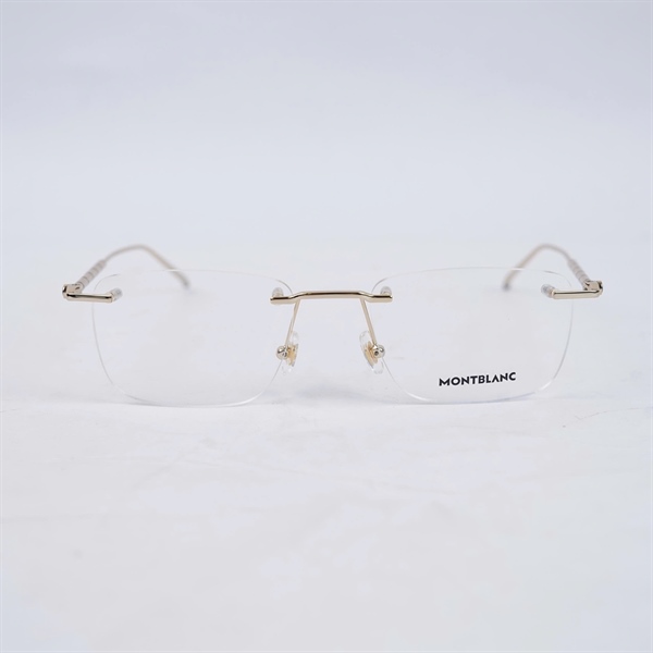 Kính Montblanc gọng vàng MB0215O 001 (55-20-145) KG+