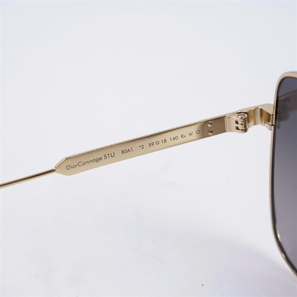 Kính Dior đen gọng vàng S1U B0A1 (59-18-140) KG+