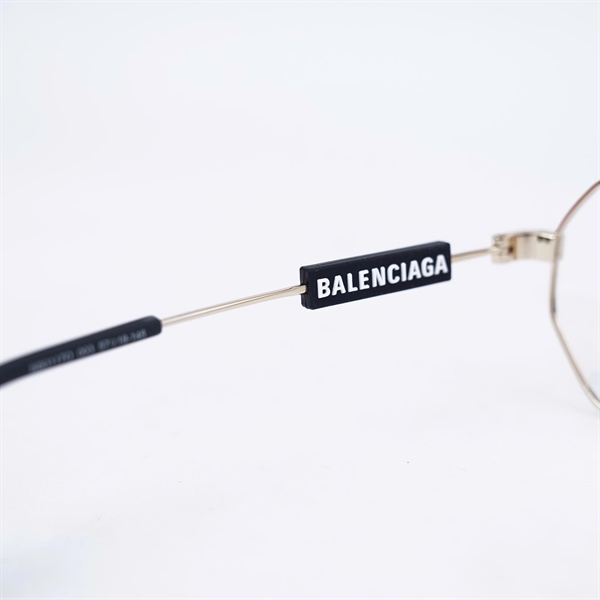 Kính Balenciaga gọng vàng BB0117O 003 (57-18-145) KG+