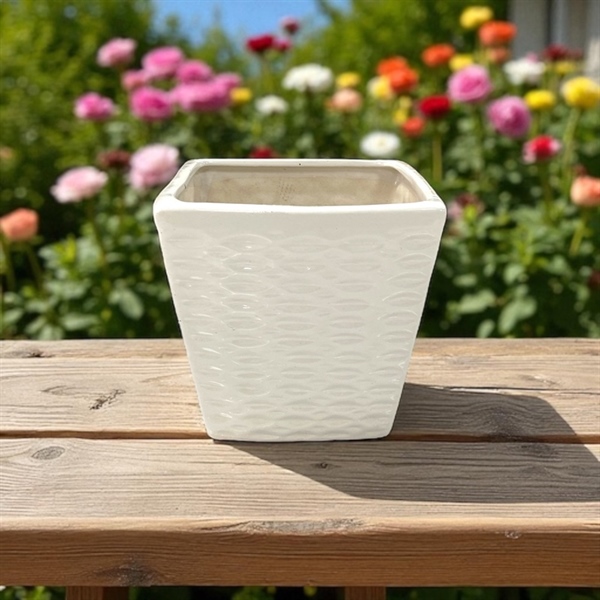 Chậu sứ vuông to