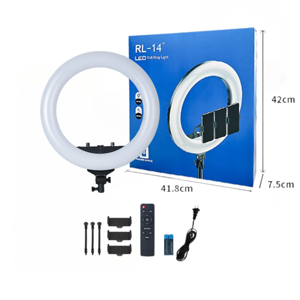 Đèn RL14B 36cm + 3 Kẹp ĐT+ Remote