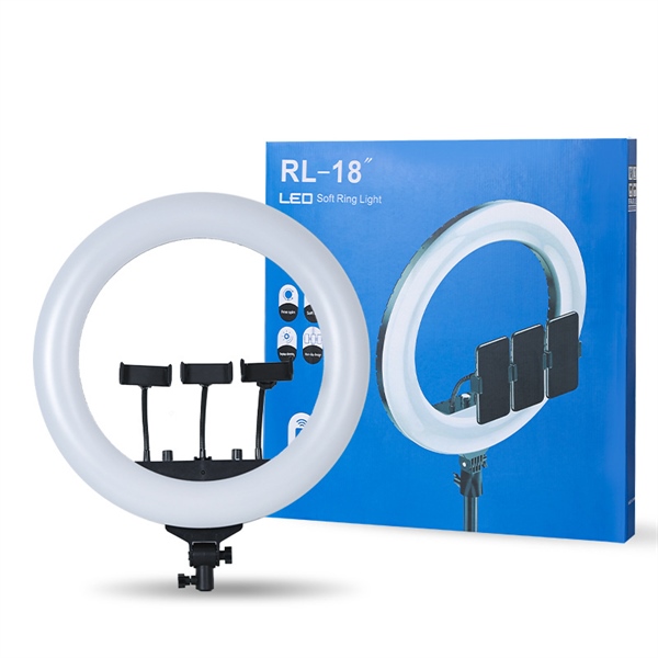 Đèn RL 18B 45cm + 3 Kẹp ĐT+ Remote