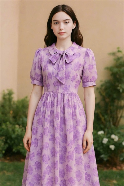 VÁY SUÔNG VOAN HOA XXL