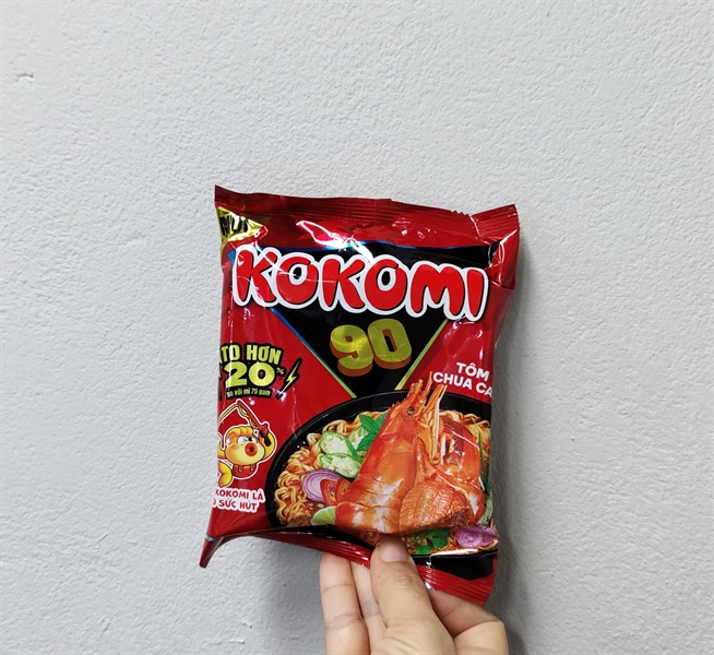 Kokomi Đại mì tôm chua cay 90g - Instant noodle