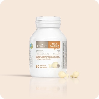 Canxi sữa Bio Island cho trẻ em 90 viên (Milk Calcium for kids)