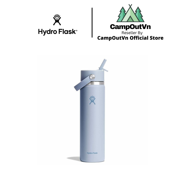 Bình giữ nhiệt Hydro Flask Wide Flex Straw Cap 710 ml - 24OZ - Surf - Season 2025