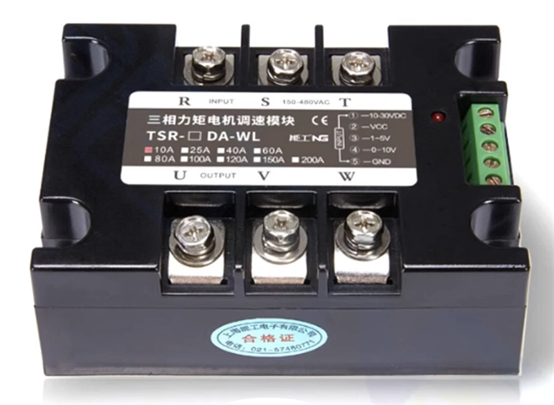 SCR Mô-đun công suất nhiệt / Động cơ: TSR-10DA-W / TSR-10DA-WL-H. 3P-10A 380~480Vac