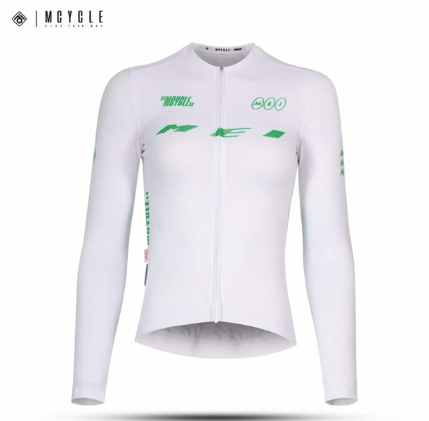 ÁO DÀI TAY ĐẠP XE NỮ MCYCLE MY360W WHITE - GREEN