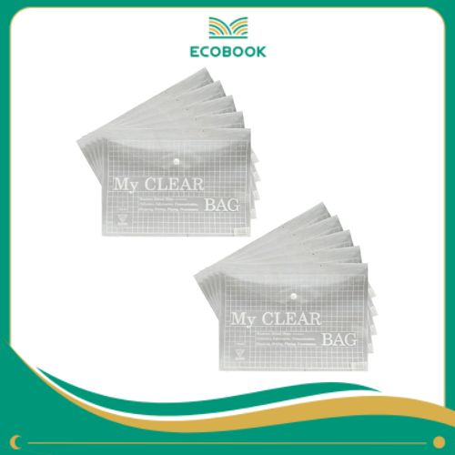 Bìa nút My clear bag US208A (1 cái)-Tem