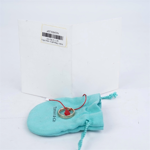 Nhẫn Tiffany&Co vàng hồng sz17 (LTB) KG+