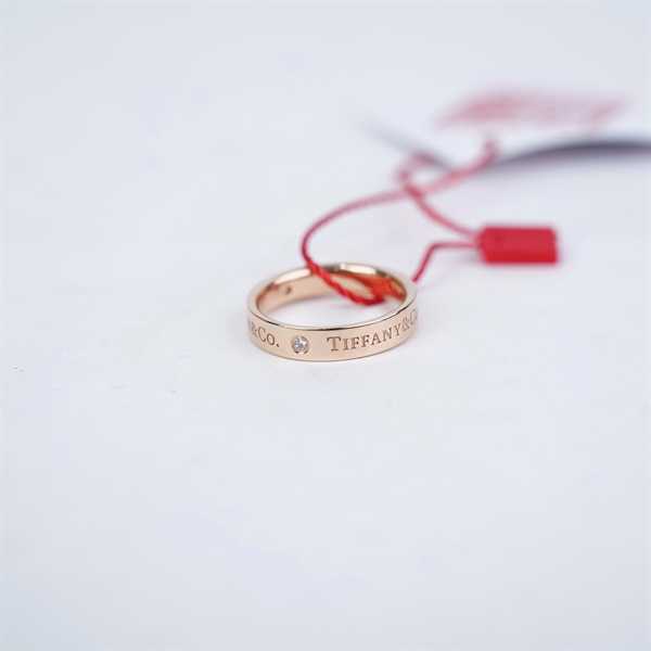Nhẫn Tiffany&Co vàng hồng sz17 (LTB) KG+