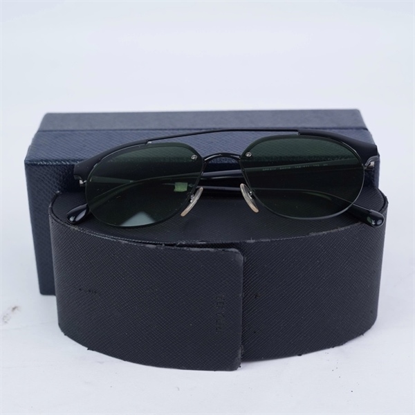 Kính Prada đen ánh xanh SPR51V 1AB-411 (54-16-145) KG+