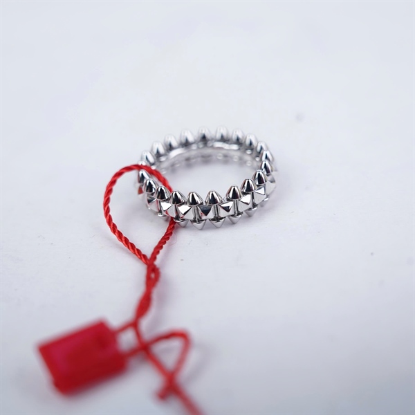 Nhẫn Cartier Clash bạc (425BKX) sz49 (LTB) KG+