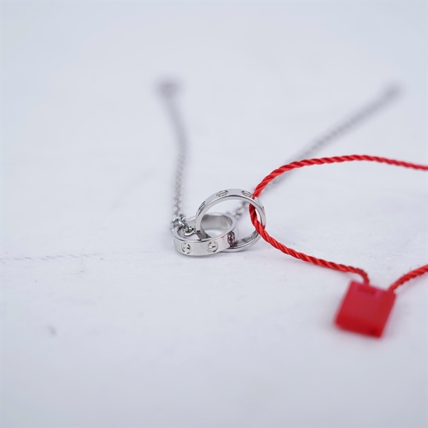 Vòng tay Cartier Love bạc (GNA738) sz17 (LTB) KG+