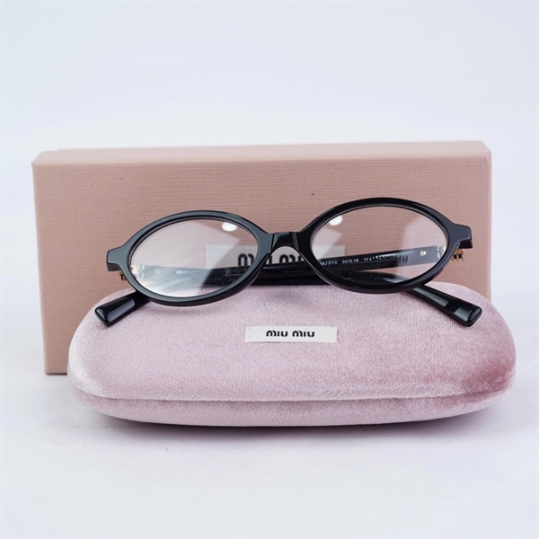 Kính Miu Miu đen VMU01X 1AB-1O1 (50-18-140) KG+