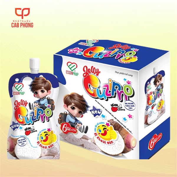Thạch Jelly Cuzipno (hương khoai môn)