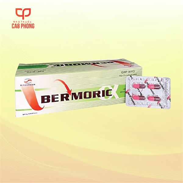 Bermoric (Hộp 25 vỉ x 4 viên x 47hộp/K)