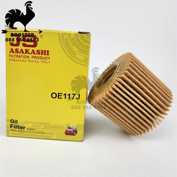 JS - Lọc nhớt động cơ (Gasoline, giấy) - Altis, Scion, Matrix, Prius