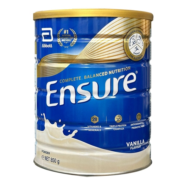 Sữa bột Ensure Úc 850g