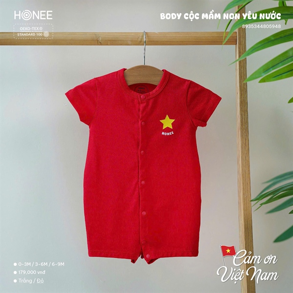 Honee Body cộc mầm non yêu nước