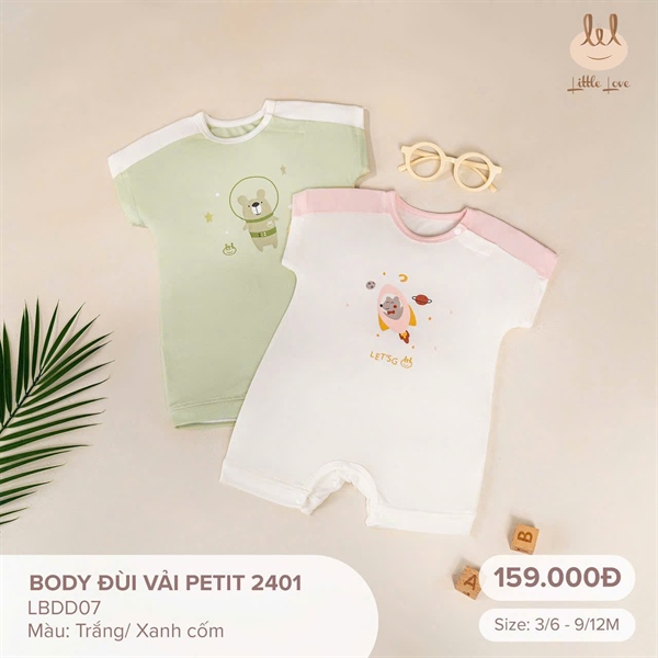 LiL Body đùi vải Petit 2401