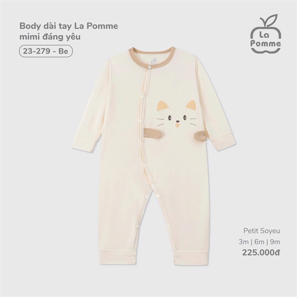 LaPomme Body dài tay mimi đáng yêu