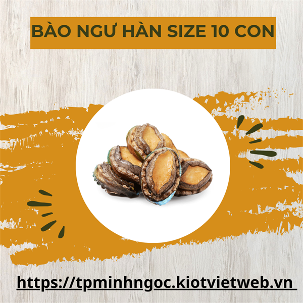 Bào ngư xanh Hàn sz 10