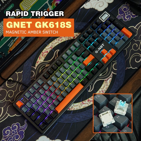 Bàn phím cơ Gnet GK618S