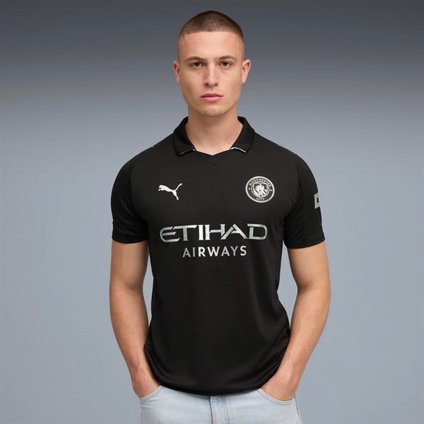 Áo bóng đá retro manchester city 2025/2026 vải Cotton Polyester thời trang blockcore