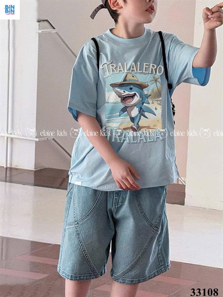 33108-Set bộ Trala Lero xanh