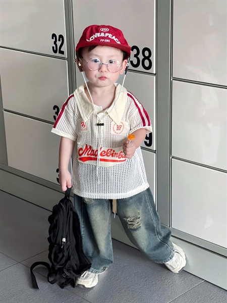 Set áo lưới quần jeans dài dày dặn siêu hot 2025