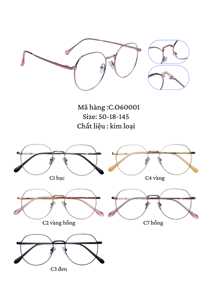 Gọng Ngố 60 C.O Lens mã CO60001