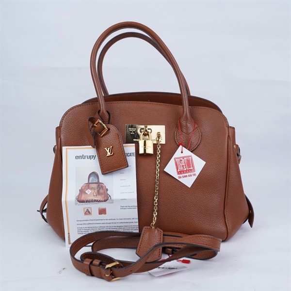 Túi LV nâu kèm ổ + 2 chìa sz24 +