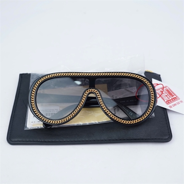 Kính Stella McCartney đen viền vàng SC0042S 003 (99-00-140) +