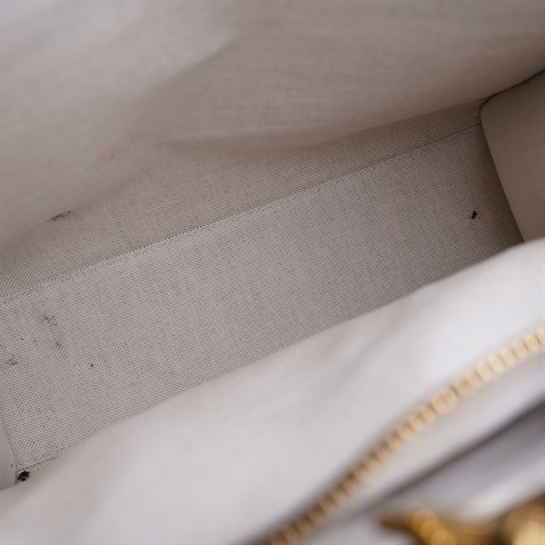 Túi GG Tote xám viền nâu (I039189065) sz30 (HT)+