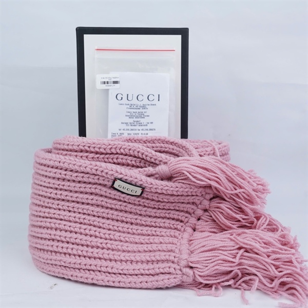 Khăn GG hồng 19x220cm KG+