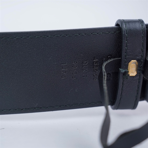 Thắt lưng GG đen (453260) 4x108cm (HT)+