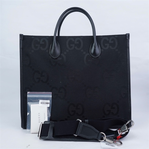 Túi GG Tote đen (H039828063) sz37 (HT)+