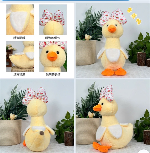 Chú vịt nơ dâu 27cm 40,9k/c (lố 5)