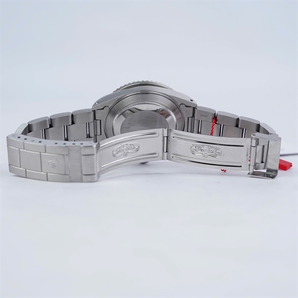 Đồng hồ Rolex bạc mặt đen viền kim- kim độ (no seri) sz44 (HC) KG+