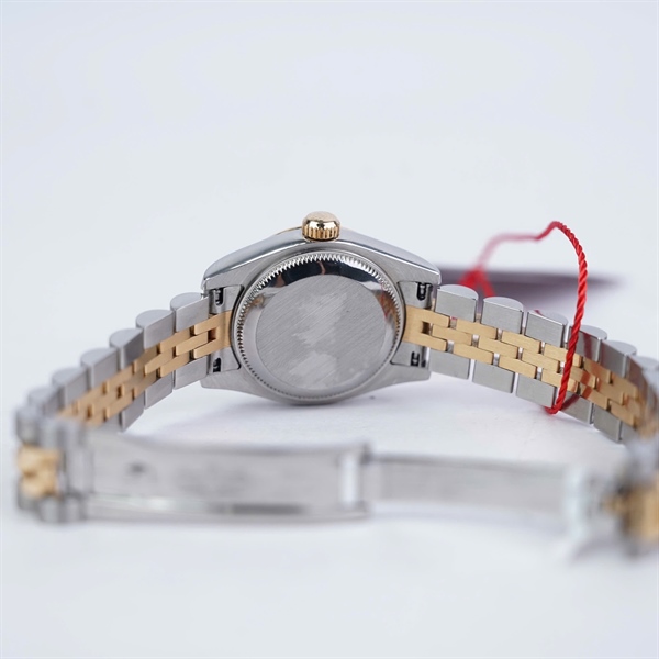 Đồng hồ Rolex bạc mặt vàng (Z151676) sz28 (HC) KG+