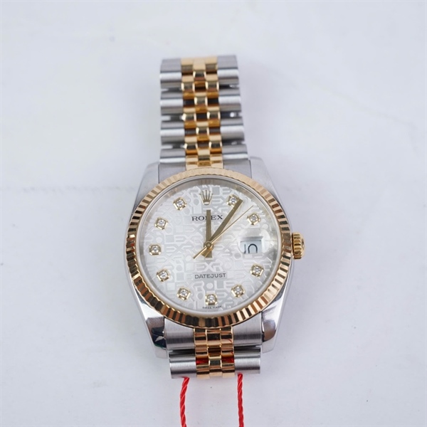 Đồng hồ Rolex bạc (no seri) sz38 (HC) KG+
