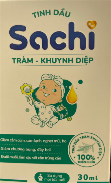 Tinh dầu tràm - khuynh diệp Sachi 30ml - Biosantis (Sohaco)
