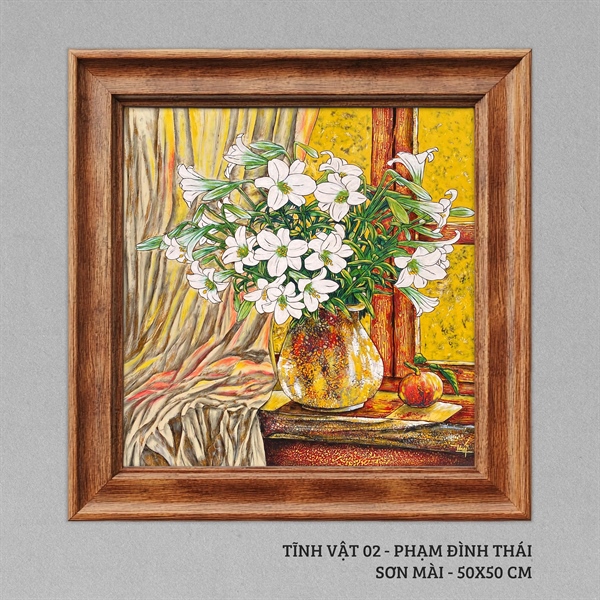 Tĩnh vật 02 - Phạm Đình Thái - 50x50 cm