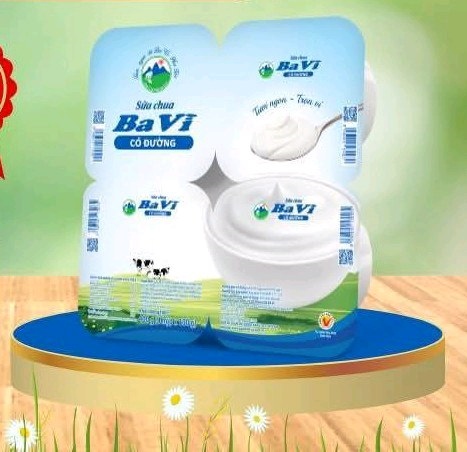 Sữa chua Ba Vì có đường (100g)